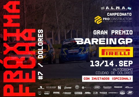 LA SÉPTIMA DEL AÑO SERÁ EL &quot;GRAN PREMIO BAREIN GP PIRELLI&quot;