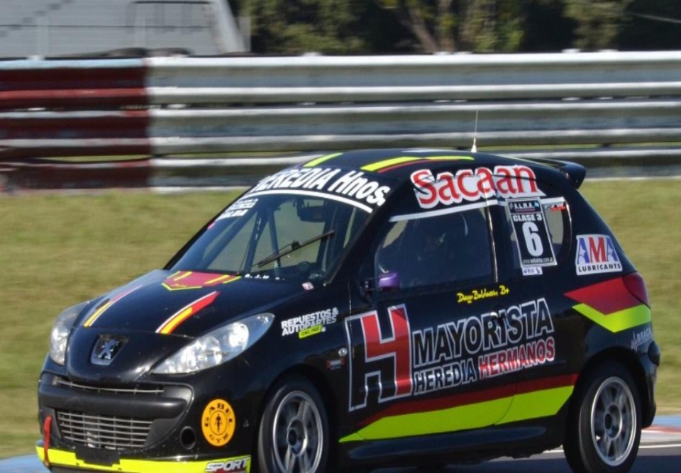 DIEGO BALDASSIN REGRESA CON EL PEUGEOT 207