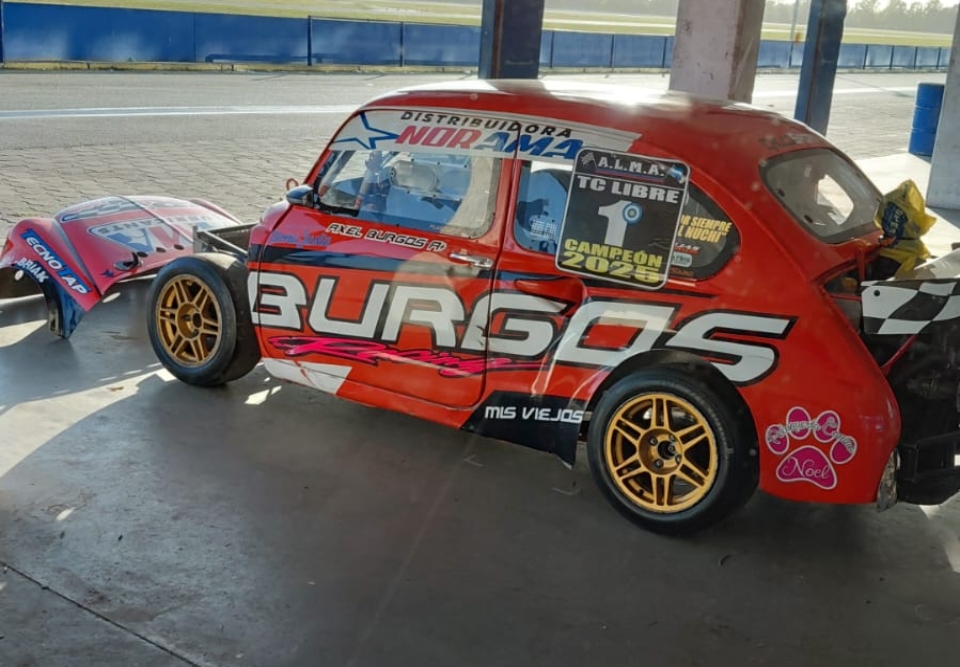 PRUEBA SATISFACTORIA PARA ANDRES MELINO EN EL AUTO CAMPEÓN